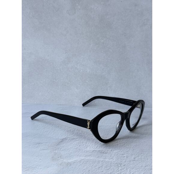 NEW Saint Laurent SLM60 Cat Eye Optical Frames in Black main image 6